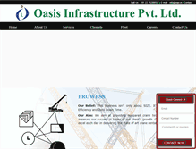 Tablet Screenshot of oasiscranes.com